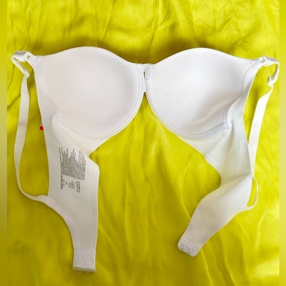 BRA Warners 34C White 1356 Underwire T shirt Simply Perfect 3433 GC - Picture 6 of 11